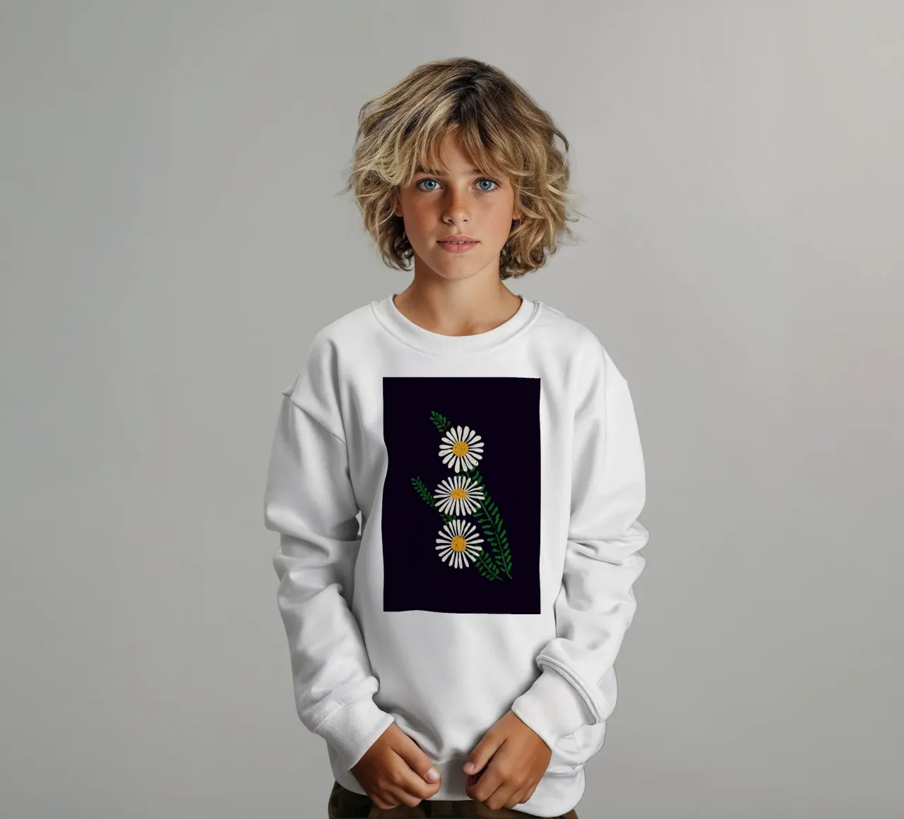 Daisy Chain felpa bambino da Pure