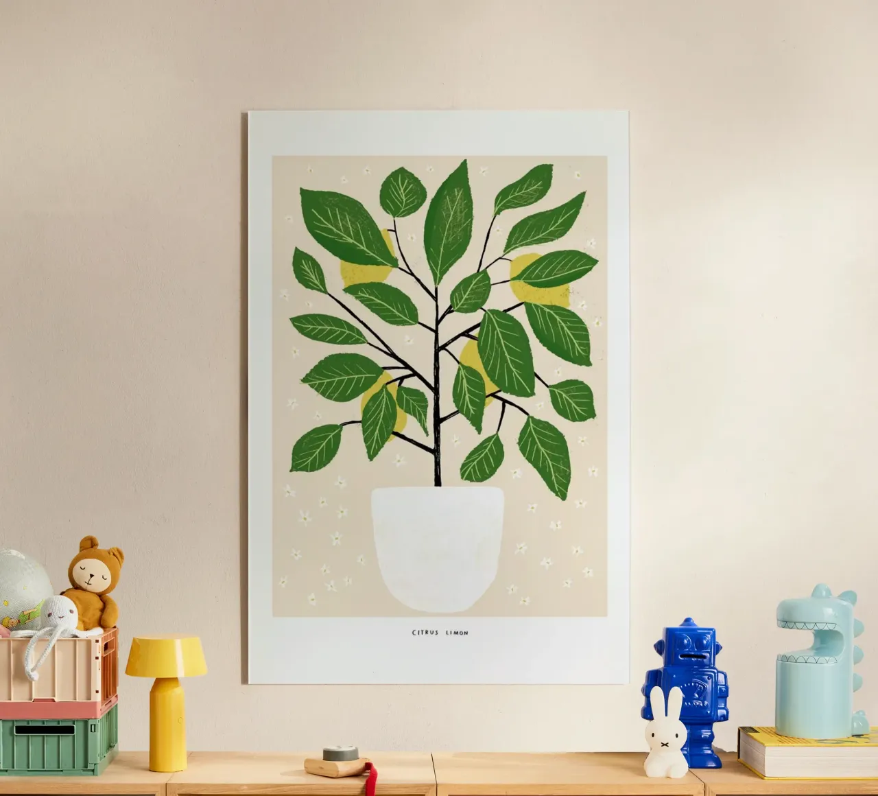 Citrus Limon - Albero del limone plexiglass da Alex Foster