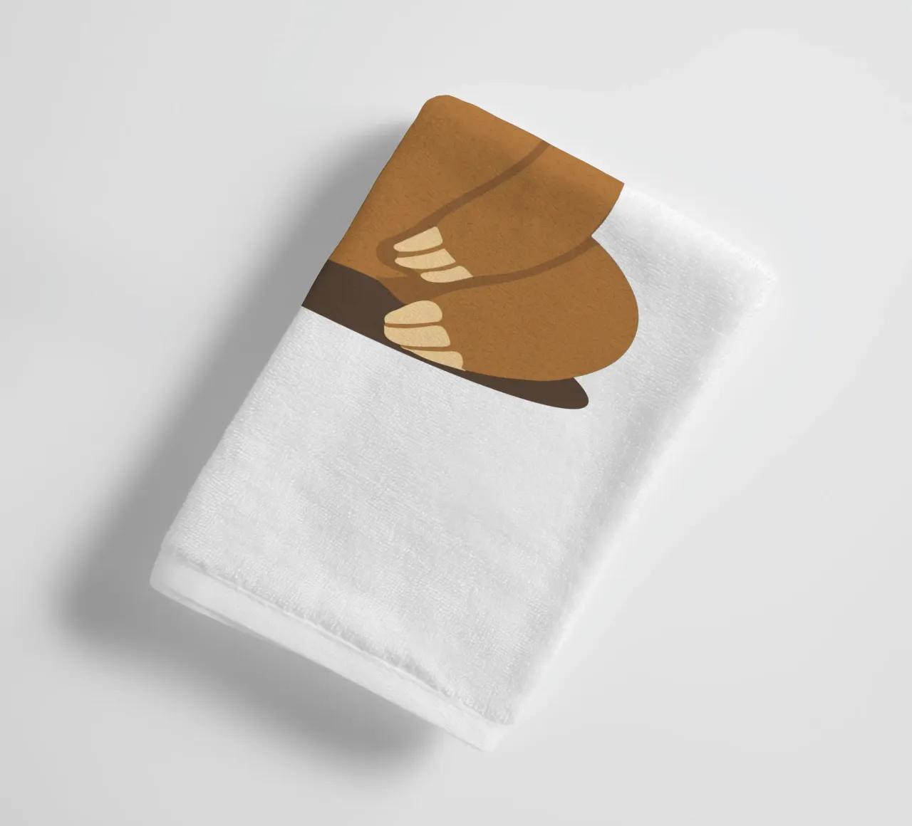 Gapende luiaard - pure rust en ontspanning badhanddoek van namosh