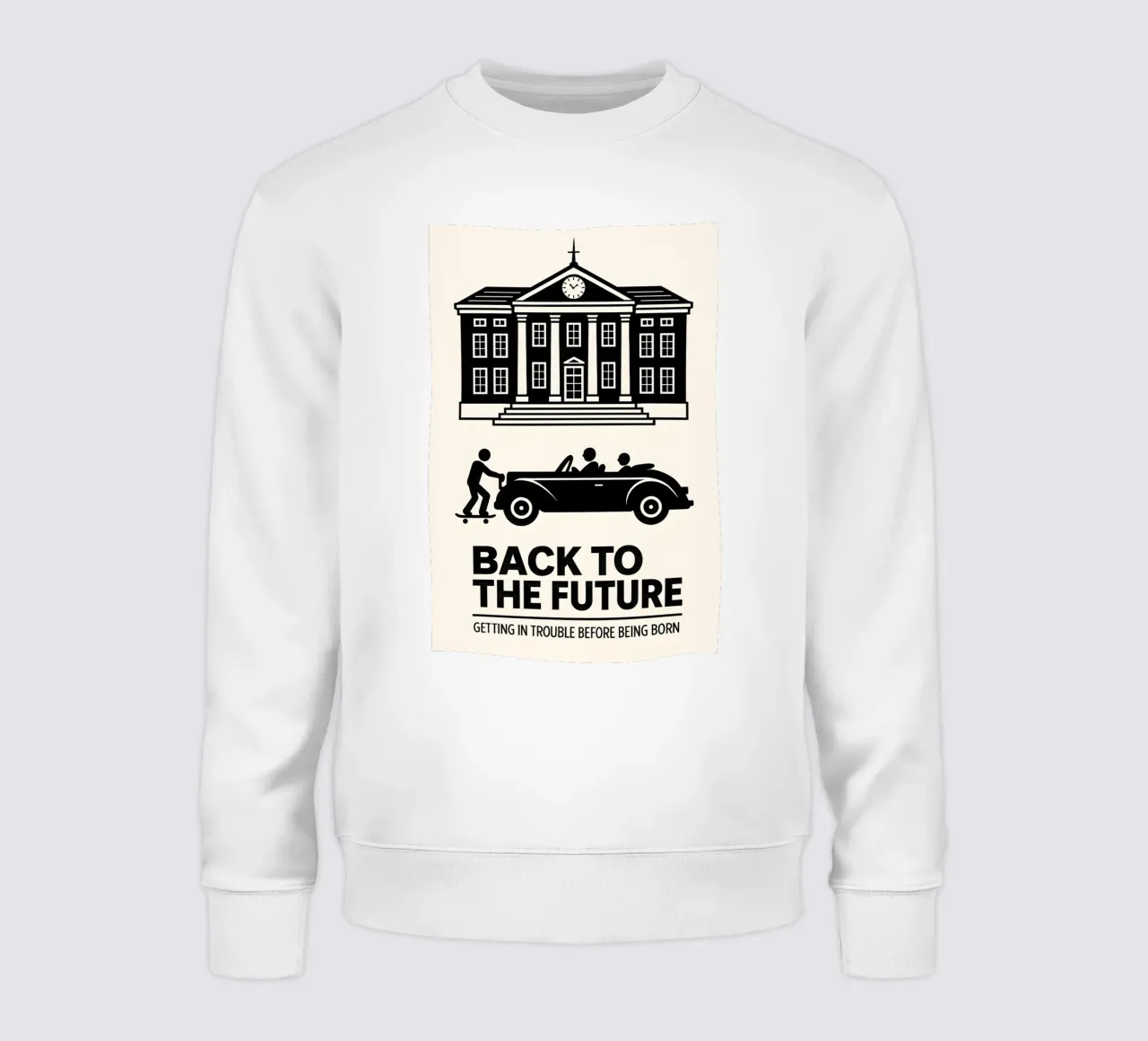 Back To The Future Print felpa da MoviesArt