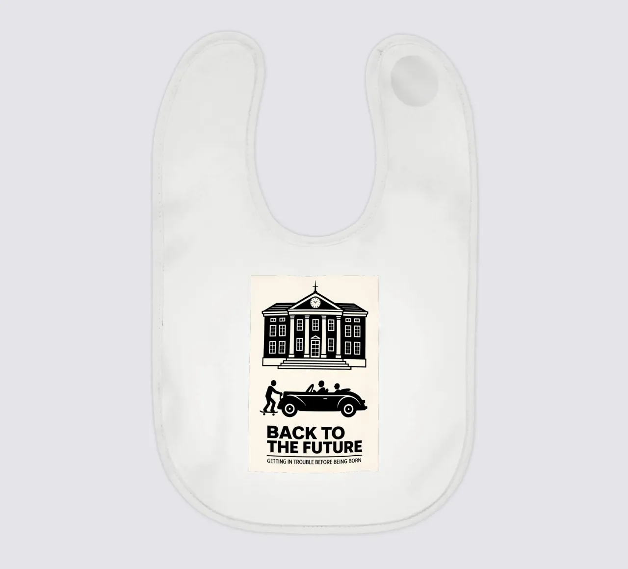 Back To The Future Print bavaglino da MoviesArt