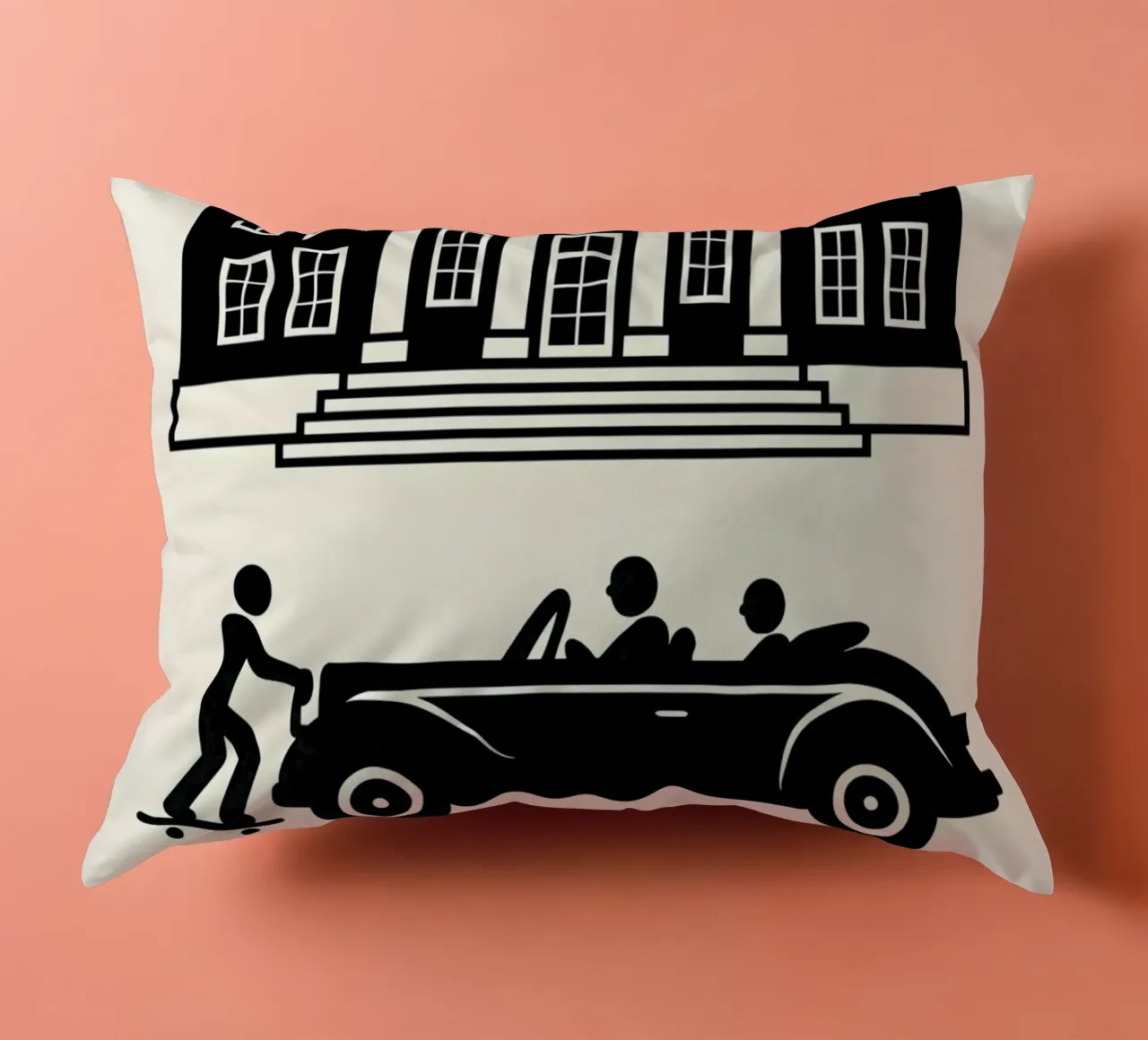 Back To The Future Print cuscino da MoviesArt