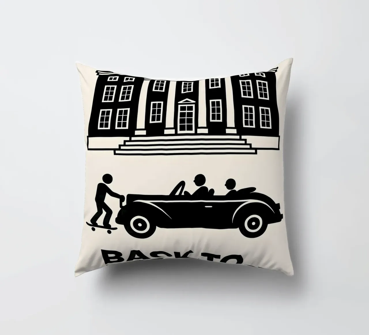 Back To The Future Print cuscino da MoviesArt