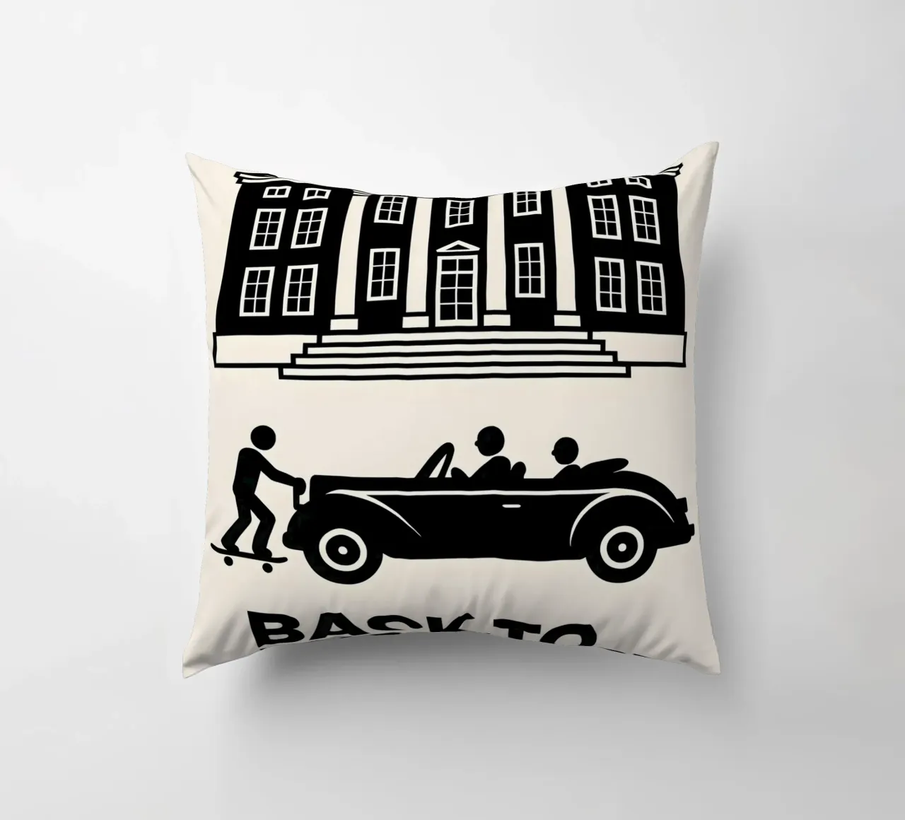 Back To The Future Print cuscino da MoviesArt