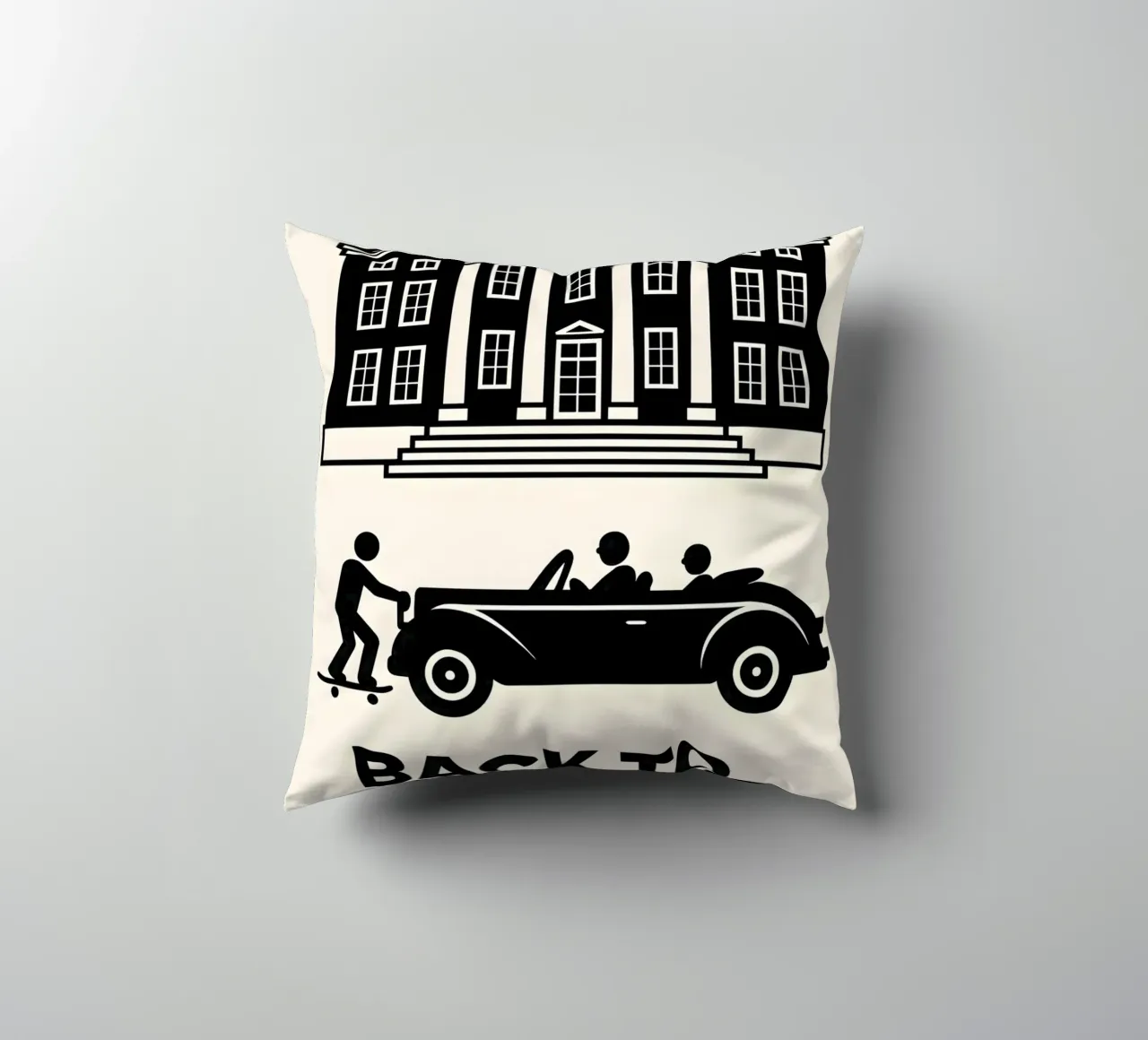 Back To The Future Print cuscino da MoviesArt