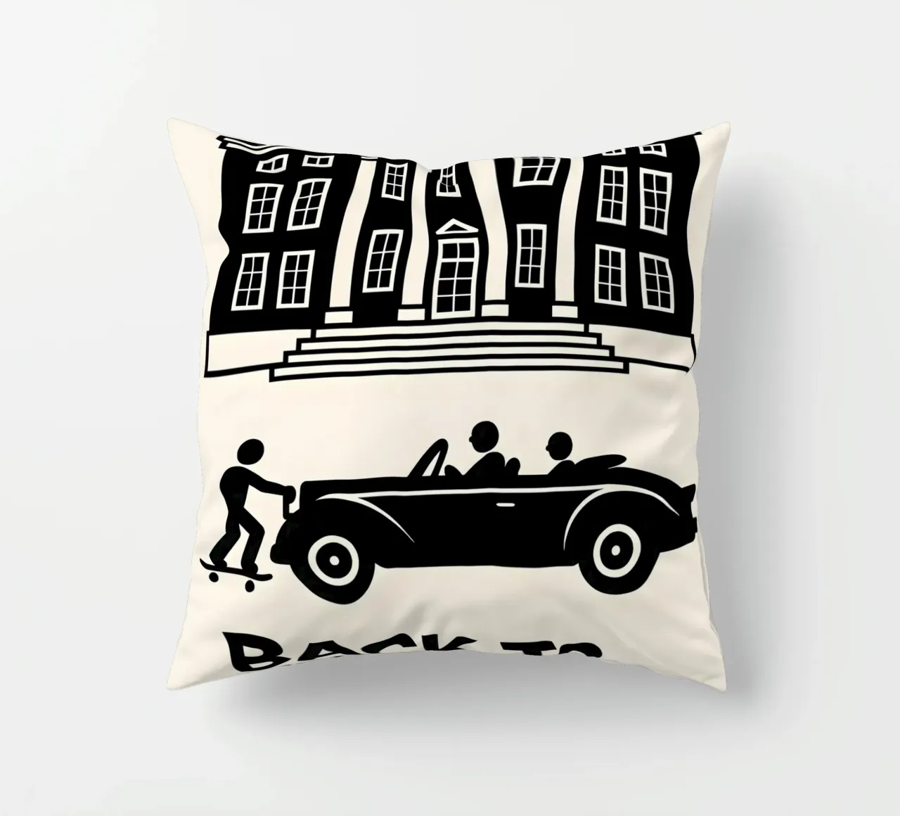 Back To The Future Print cuscino da MoviesArt