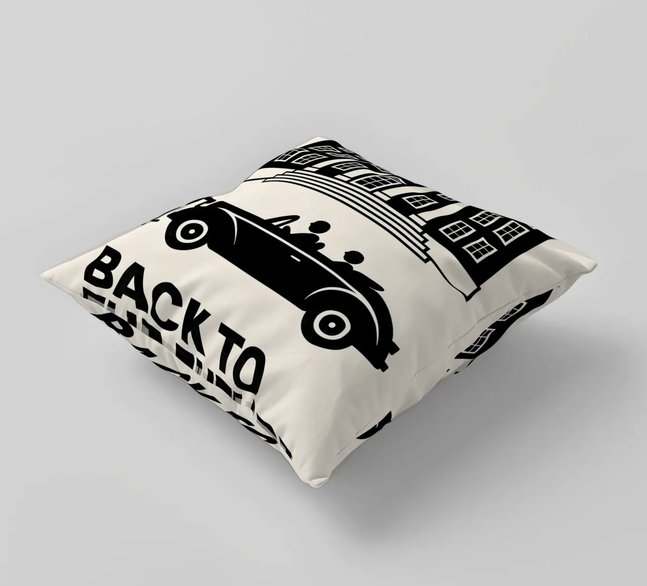 Back To The Future Print cuscino da MoviesArt