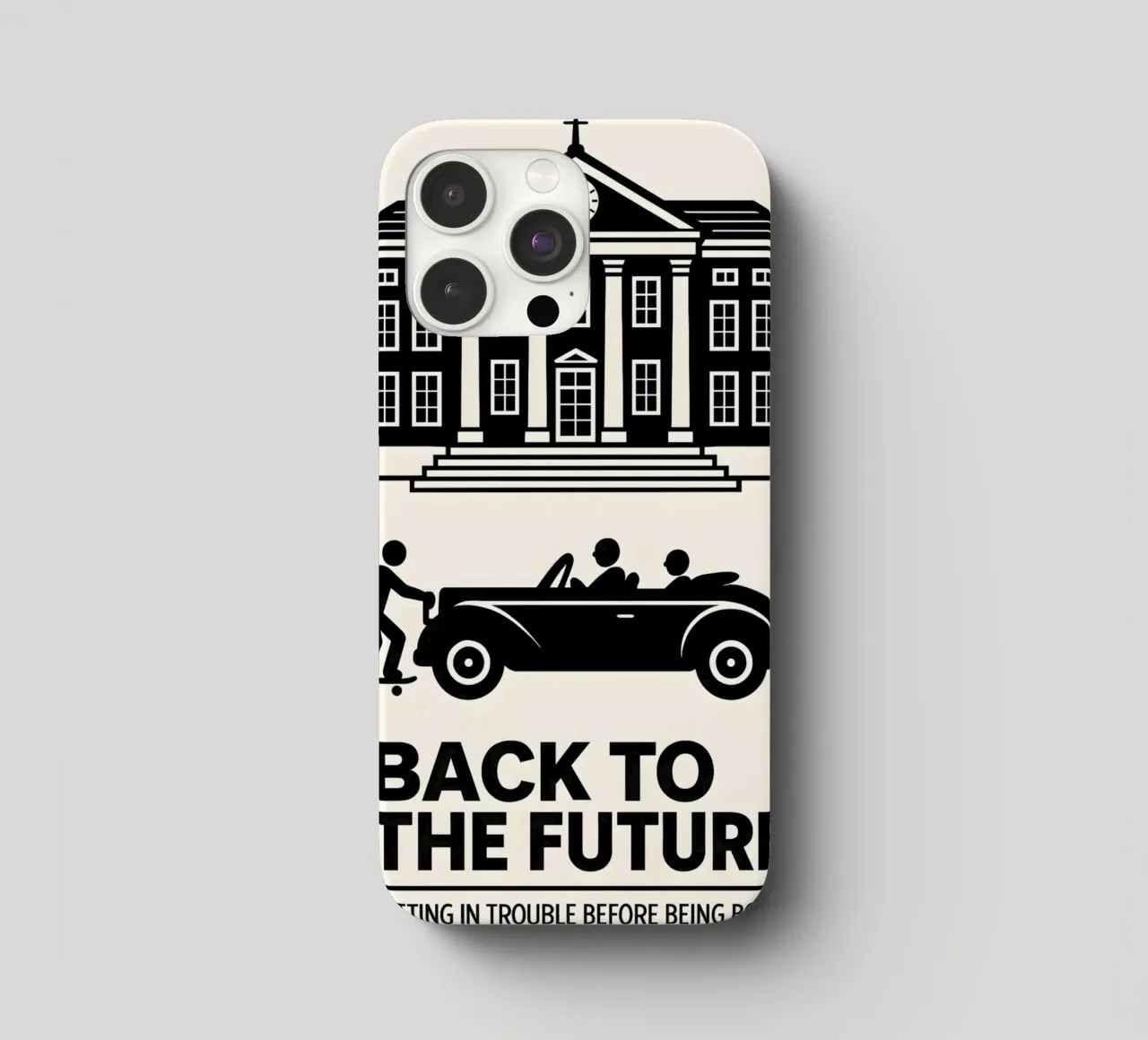 Back To The Future Print cover iphone da MoviesArt