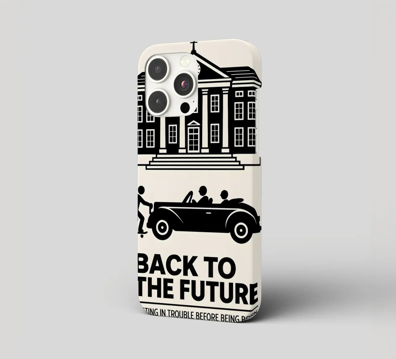 Back To The Future Print cover iphone da MoviesArt