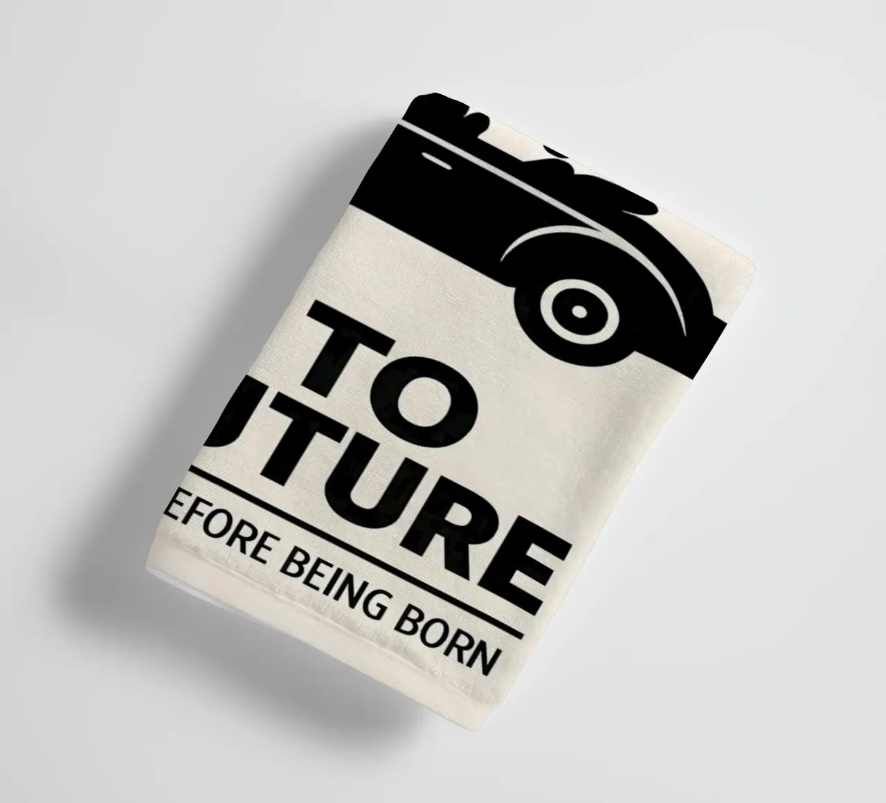 Back To The Future Print asciugamano da bagno da MoviesArt