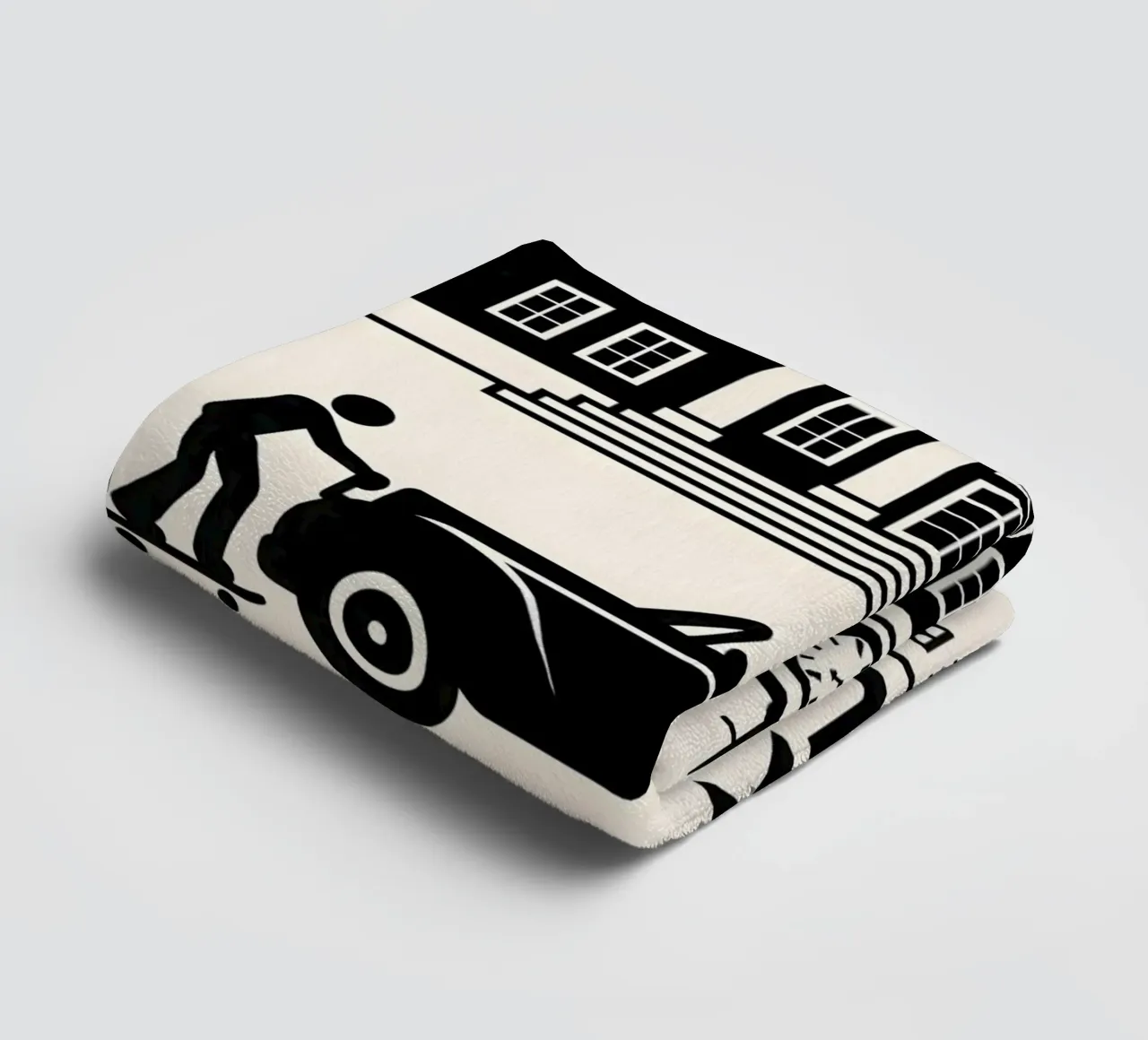 Back To The Future Print asciugamano da bagno da MoviesArt