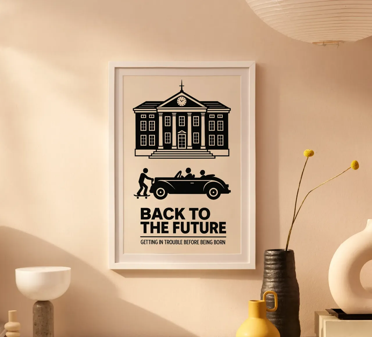 Back To The Future Print carta hahnemühle da MoviesArt