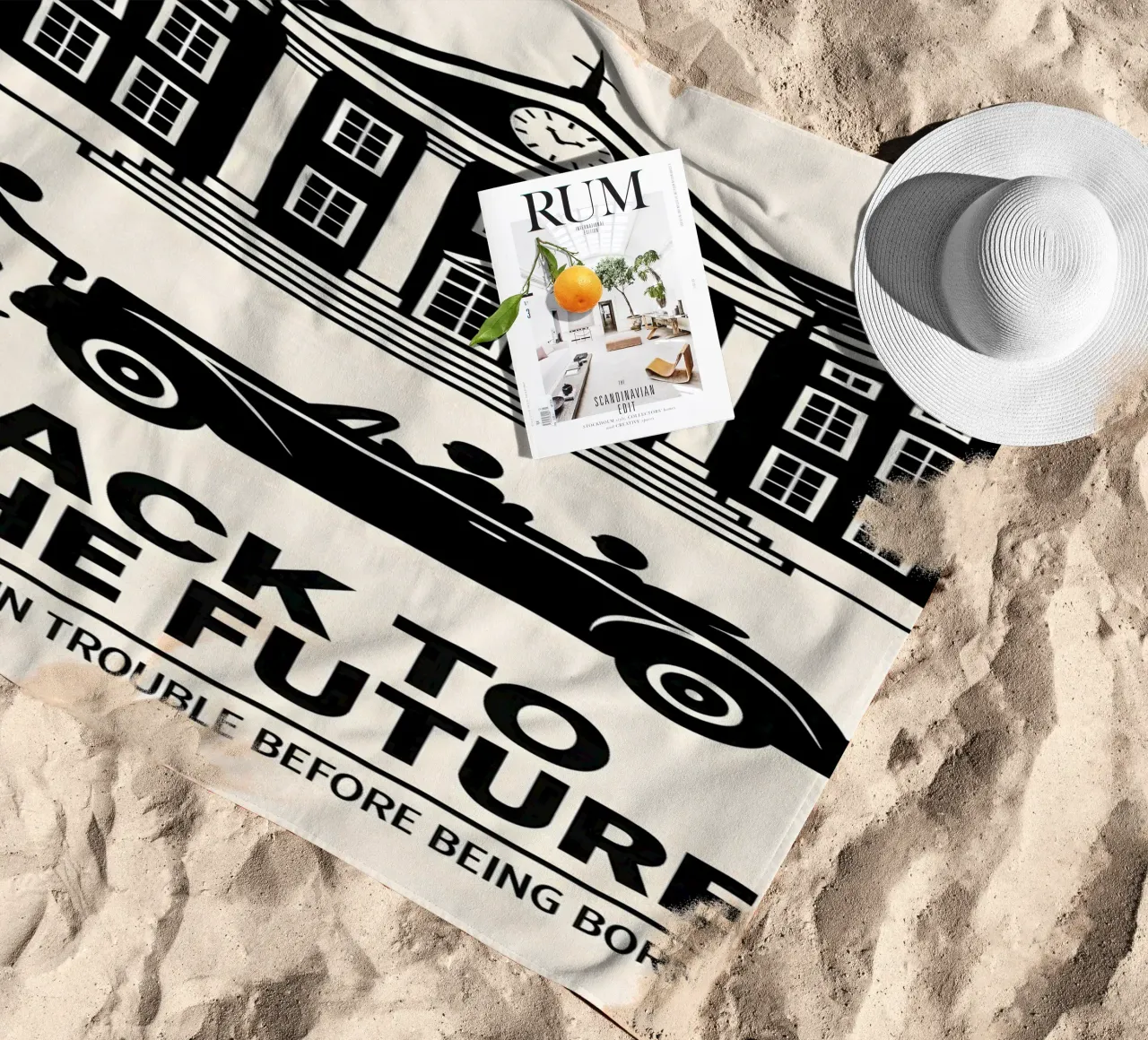 Back To The Future Print telo mare da MoviesArt