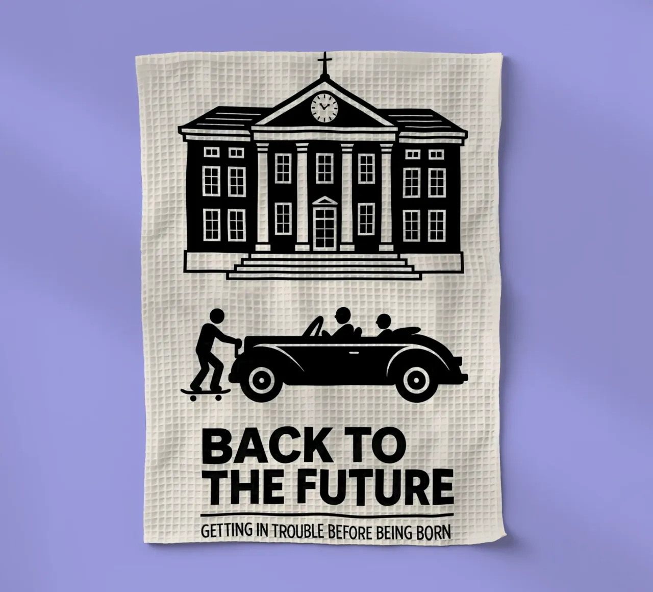 Back To The Future Print canovaccio da cucina da MoviesArt