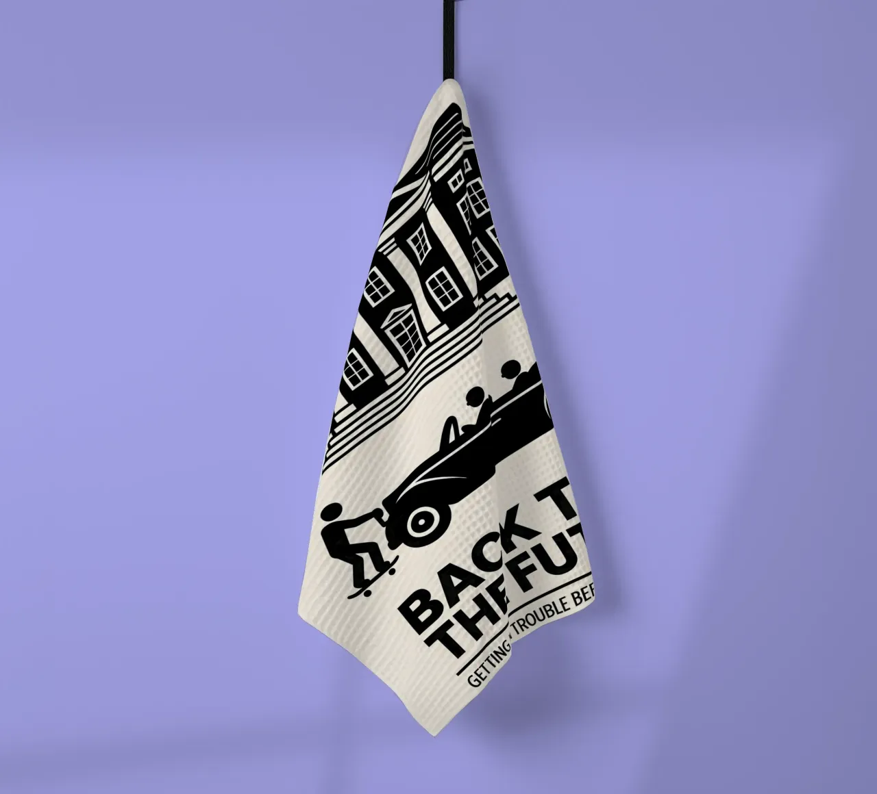 Back To The Future Print canovaccio da cucina da MoviesArt