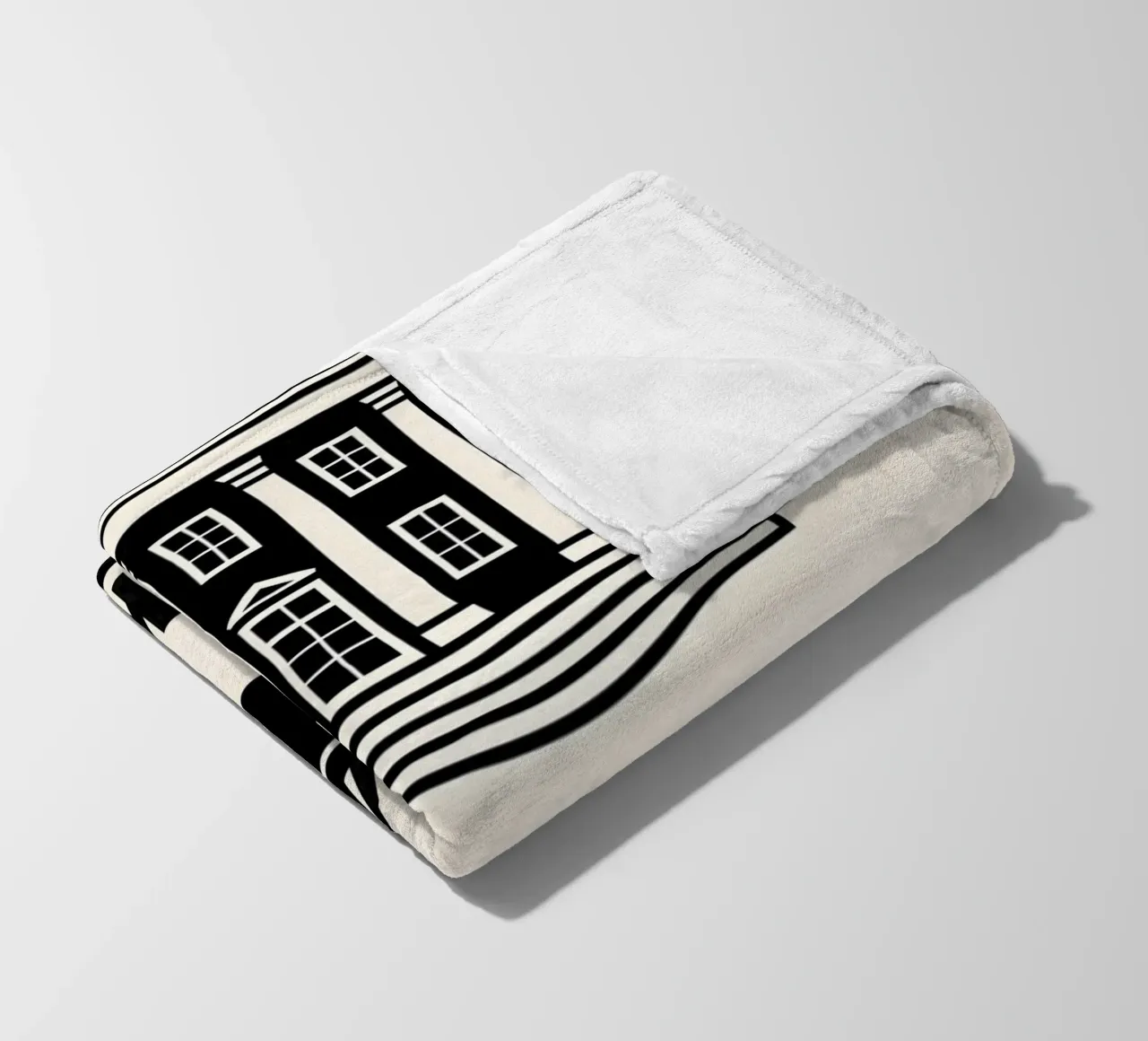 Back To The Future Print coperta in pile da MoviesArt