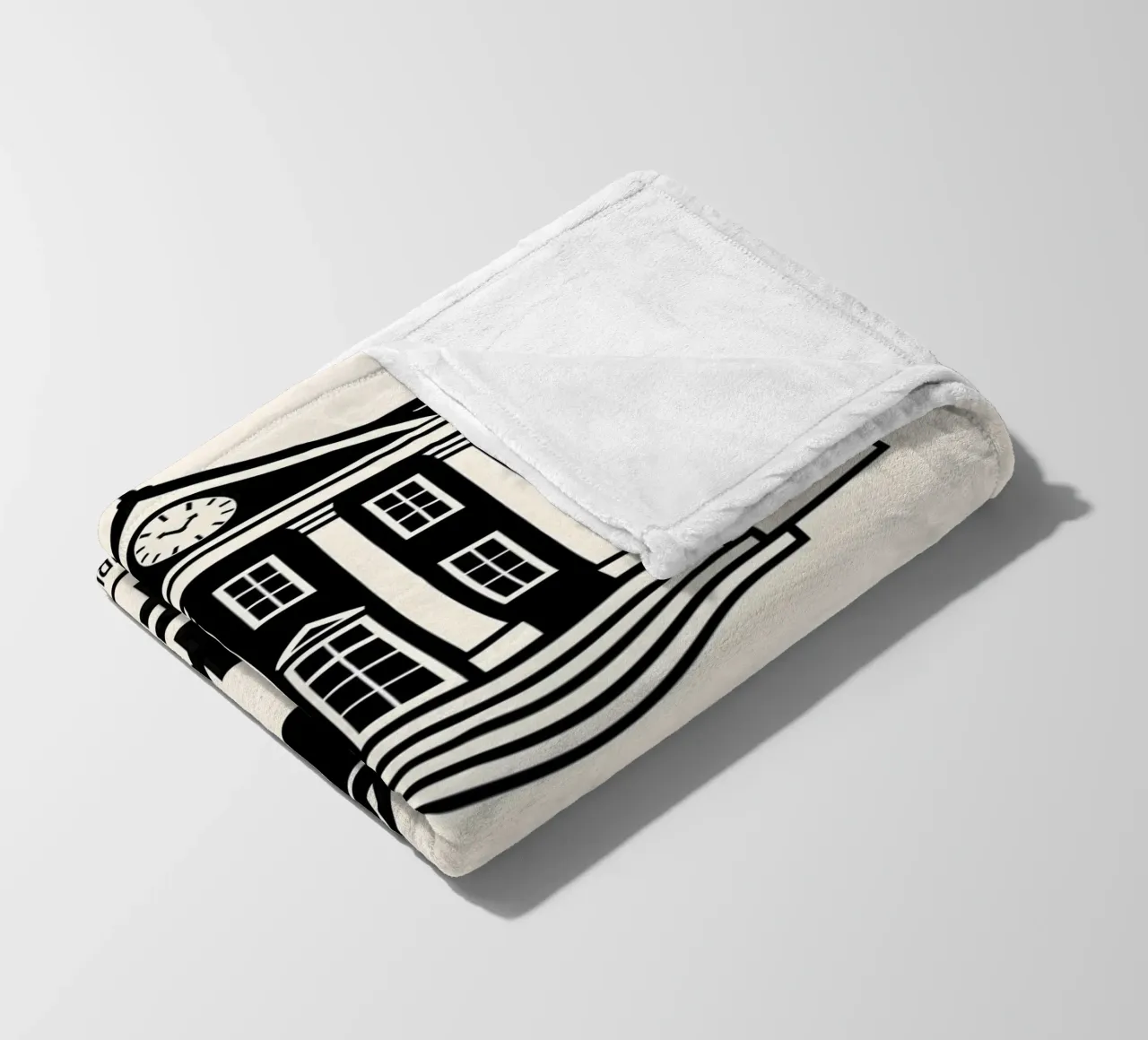 Back To The Future Print coperta in pile da MoviesArt