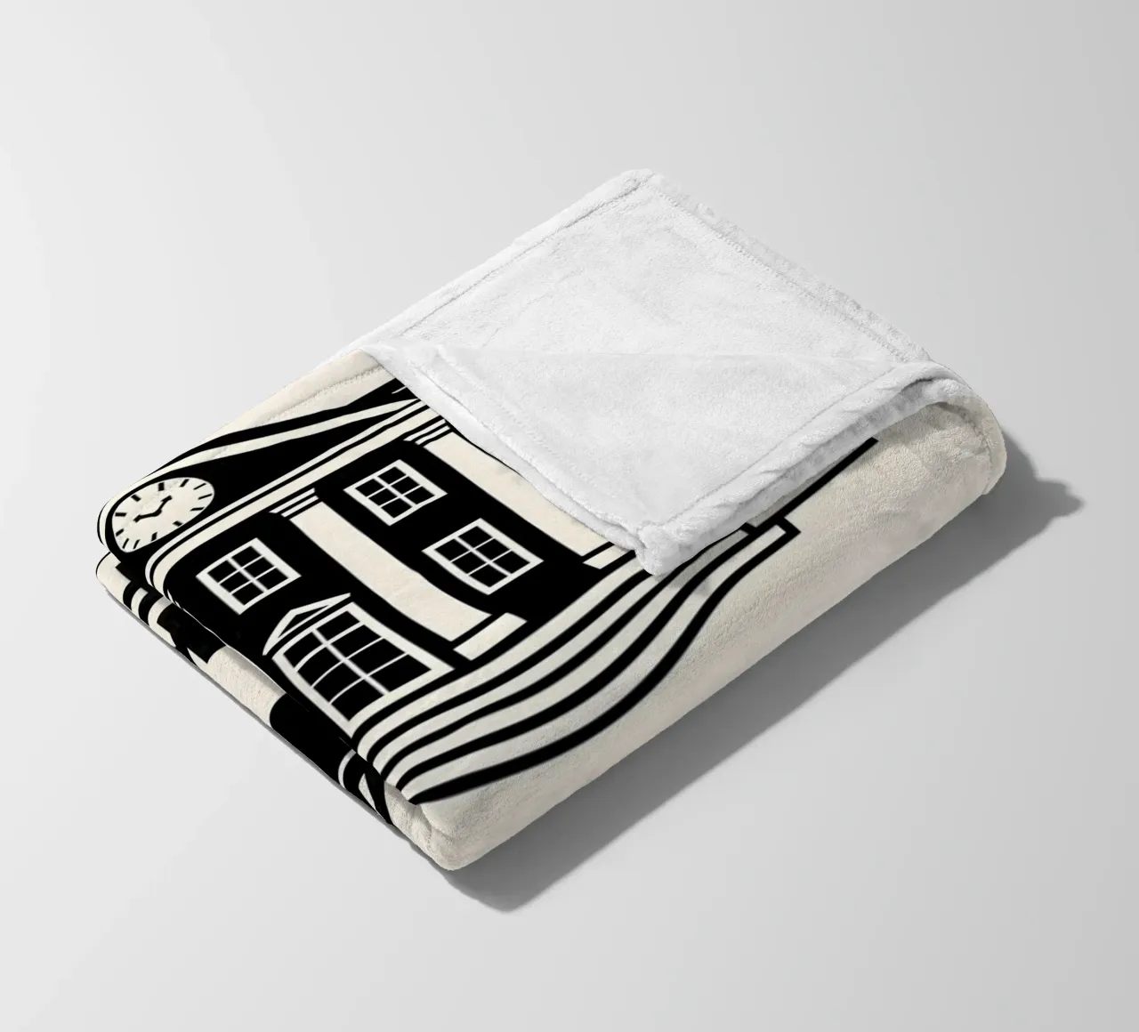 Back To The Future Print coperta in pile da MoviesArt