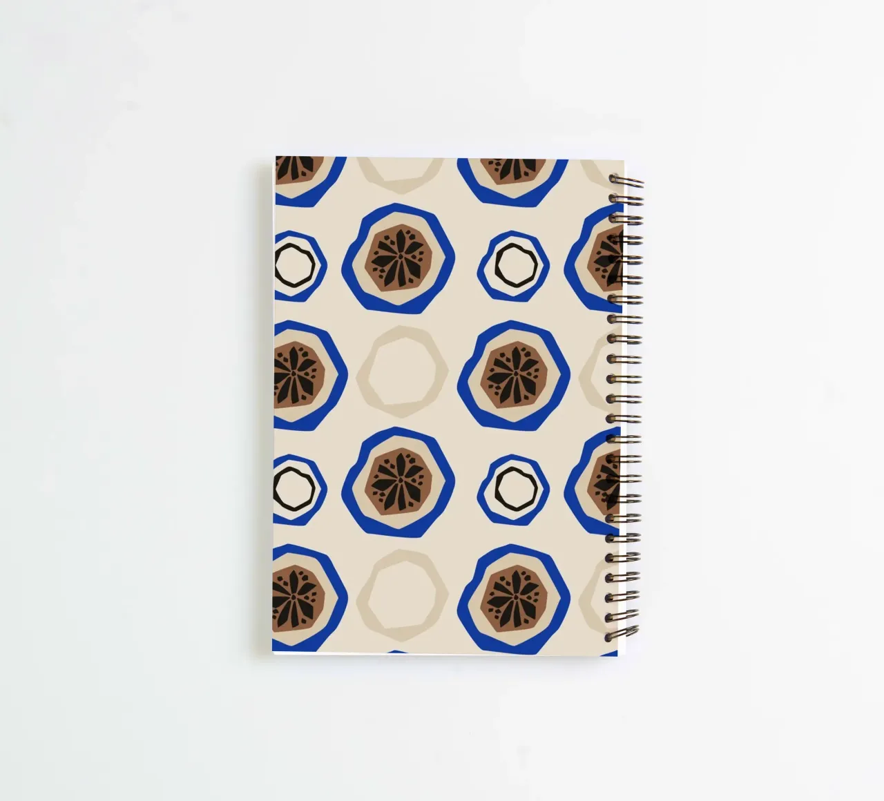 Pattern Love No 120 spiral notebook by treechild
