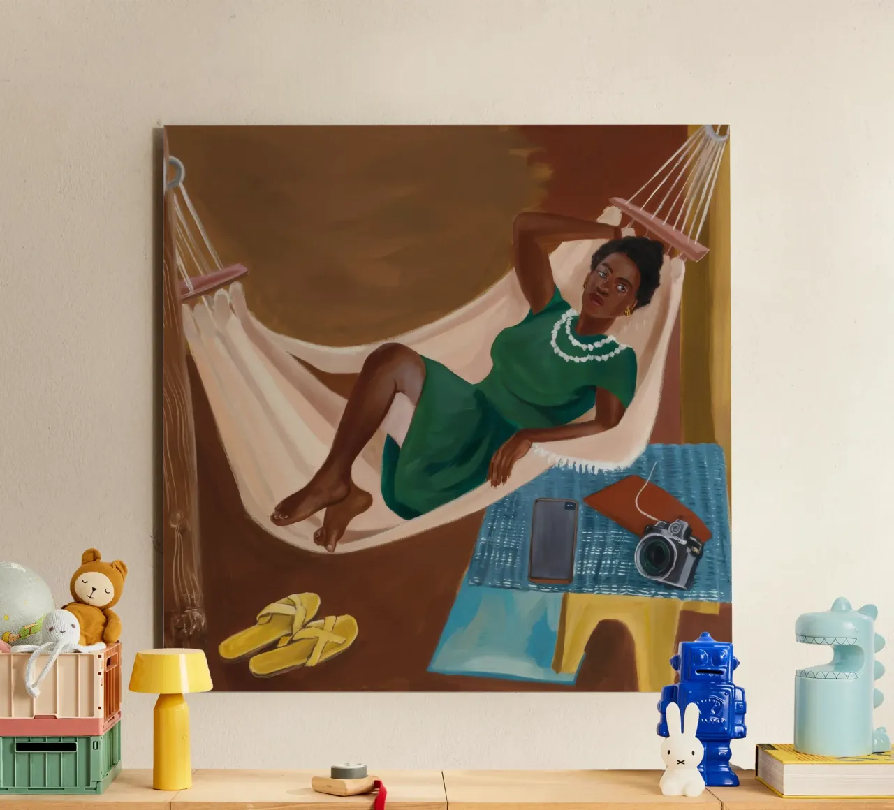 Esplorazione rilassata alluminio dibond da Ebony Carpenter