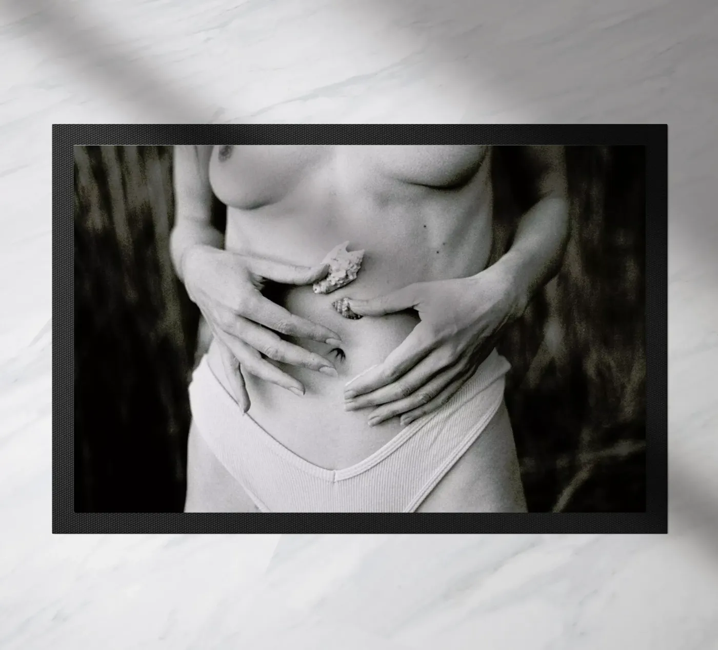 Sea Shells doormat by Chris Abatzis