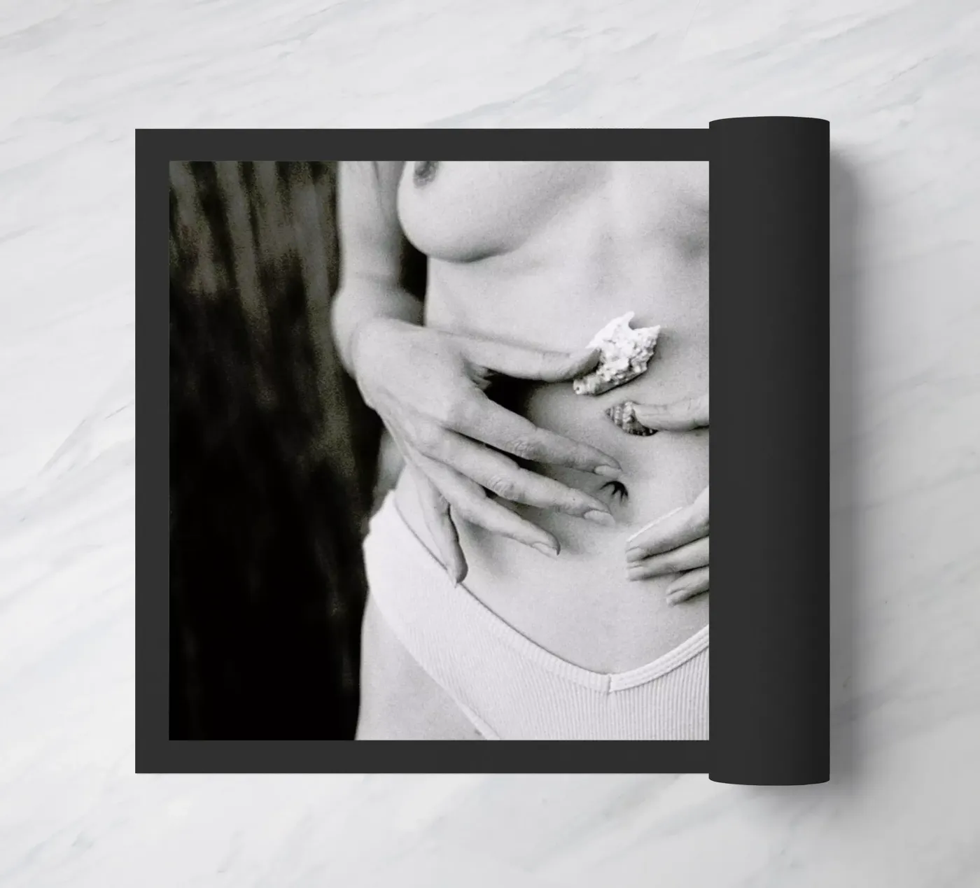 Sea Shells doormat by Chris Abatzis