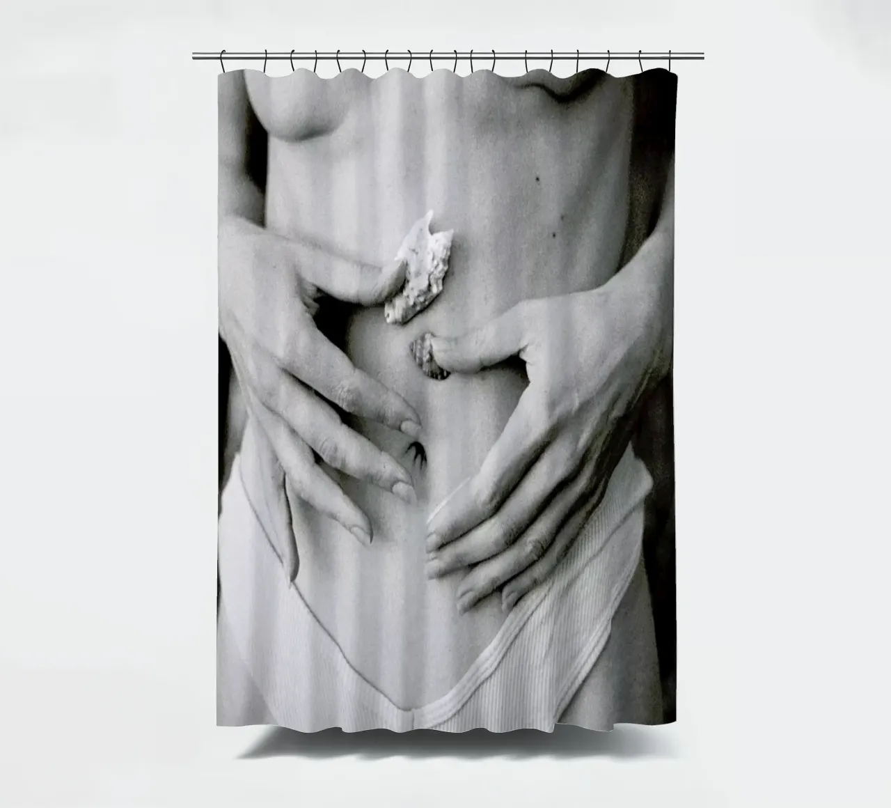 Sea Shells tenda da doccia da Chris Abatzis