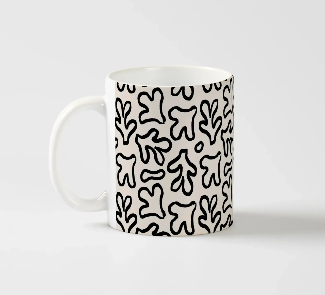 Pattern Love No 126 tazza in ceramica da treechild