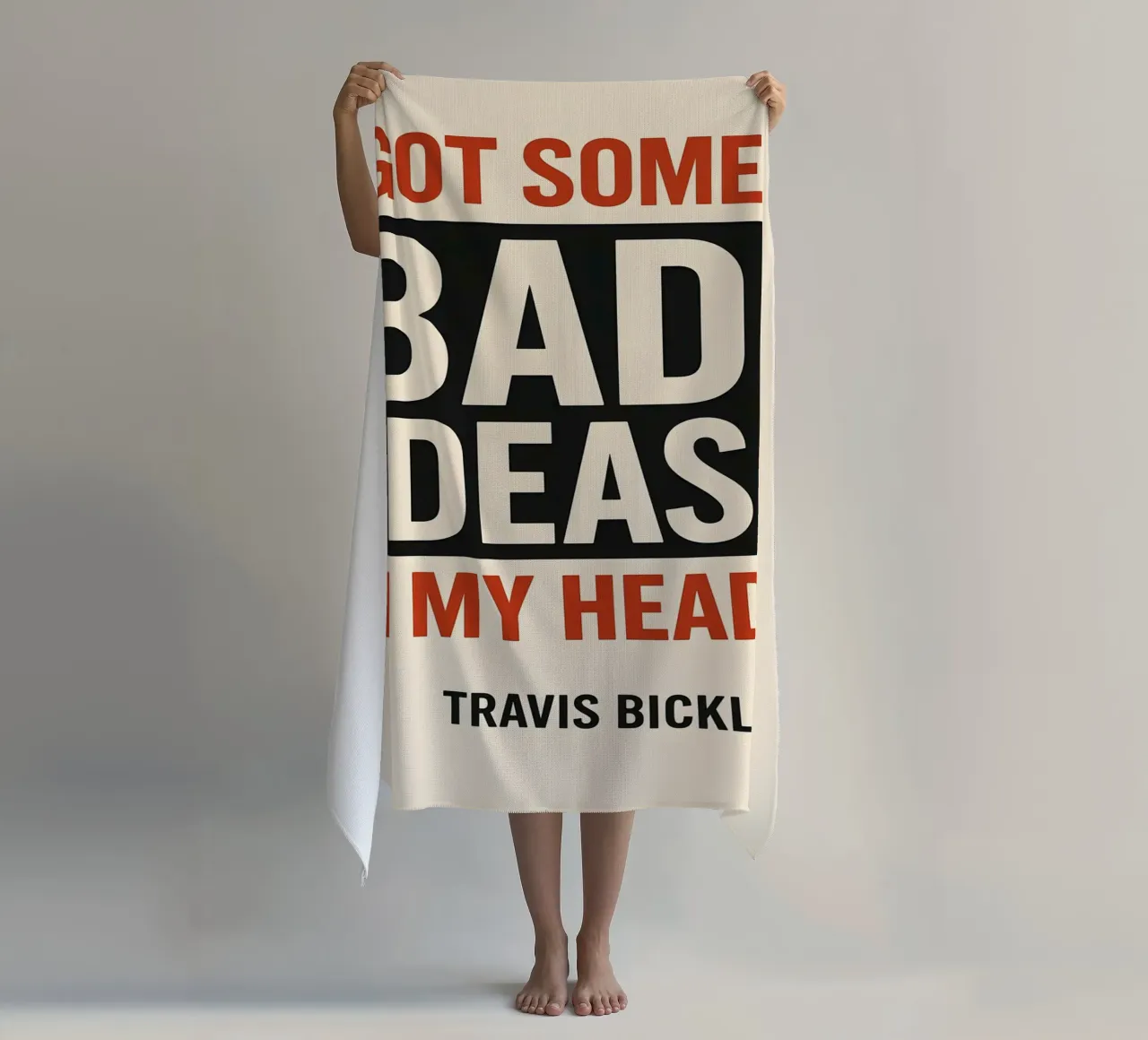 Bad Ideas Print telo mare da MoviesArt