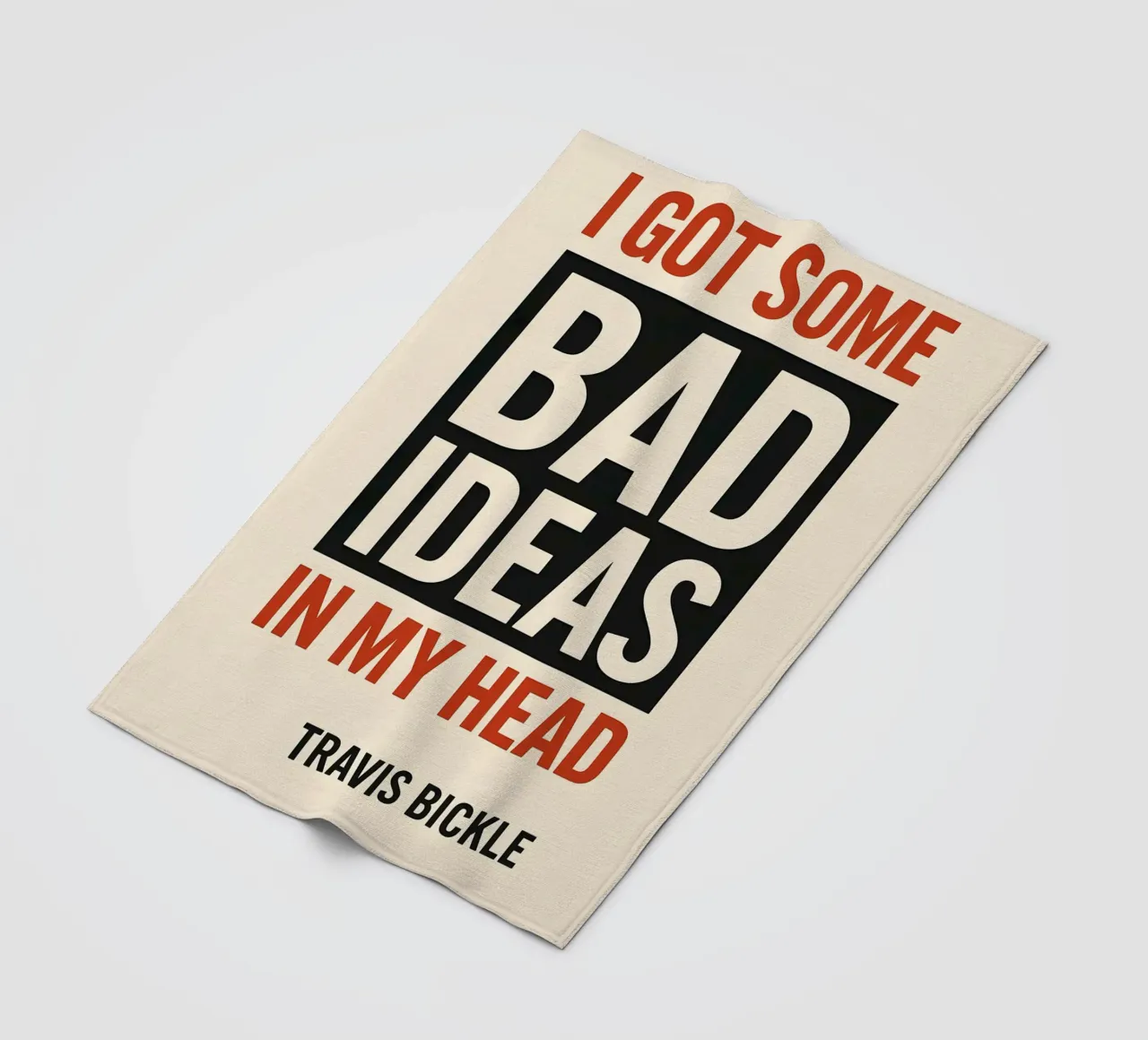 Bad Ideas Print coperta in pile da MoviesArt