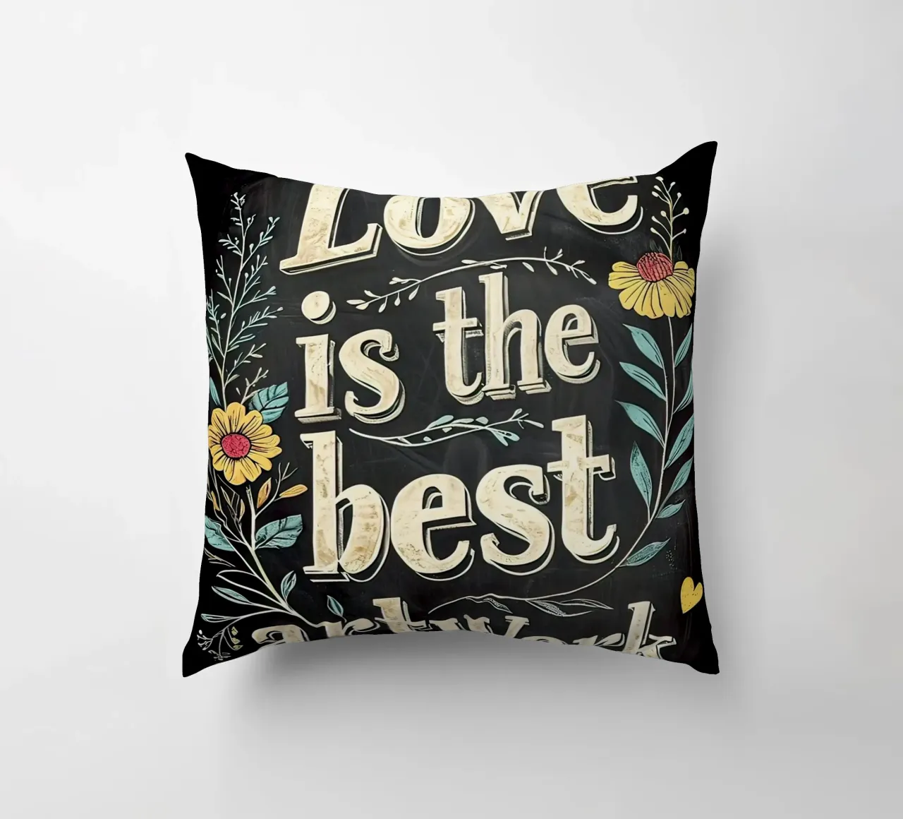 L'amore è la migliore opera d'arte cuscino da 🎁 ARTVI-SHOP