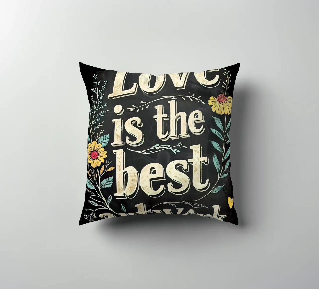 L'amore è la migliore opera d'arte cuscino da 🎁 ARTVI-SHOP