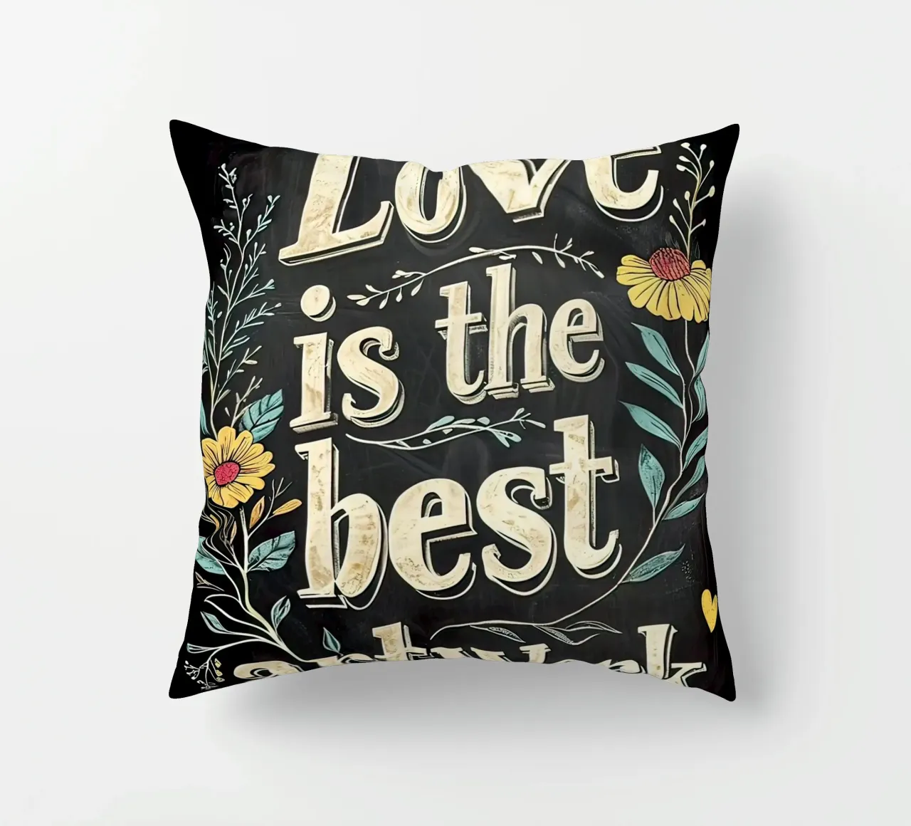 L'amore è la migliore opera d'arte cuscino da 🎁 ARTVI-SHOP