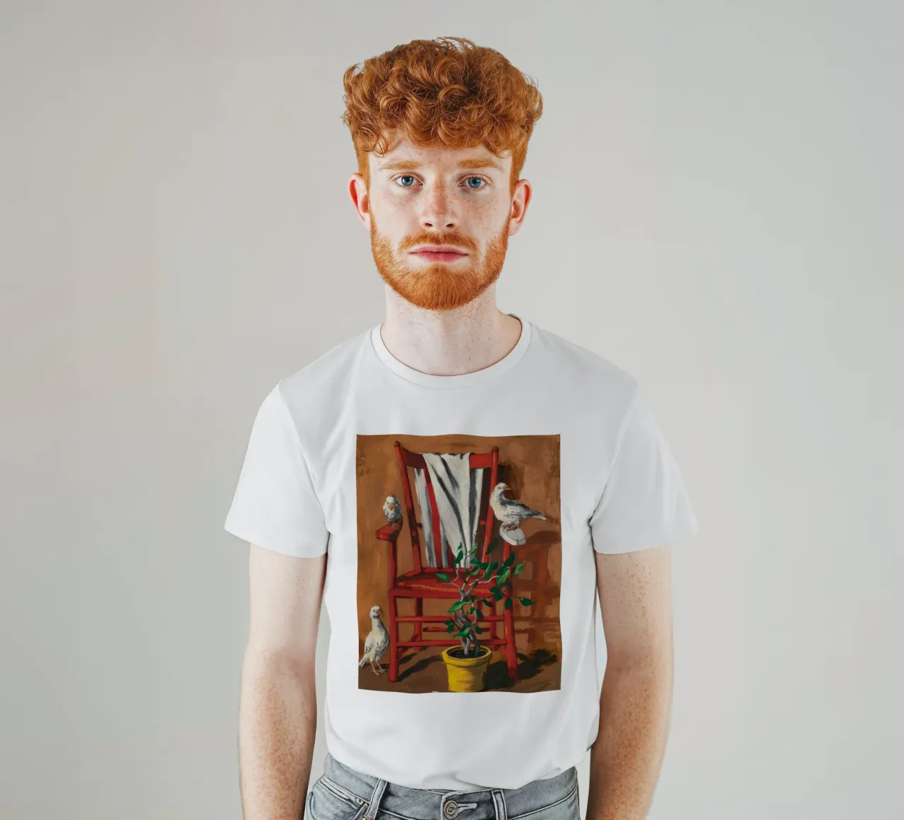 Trespolo rustico t-shirt da Ebony Carpenter