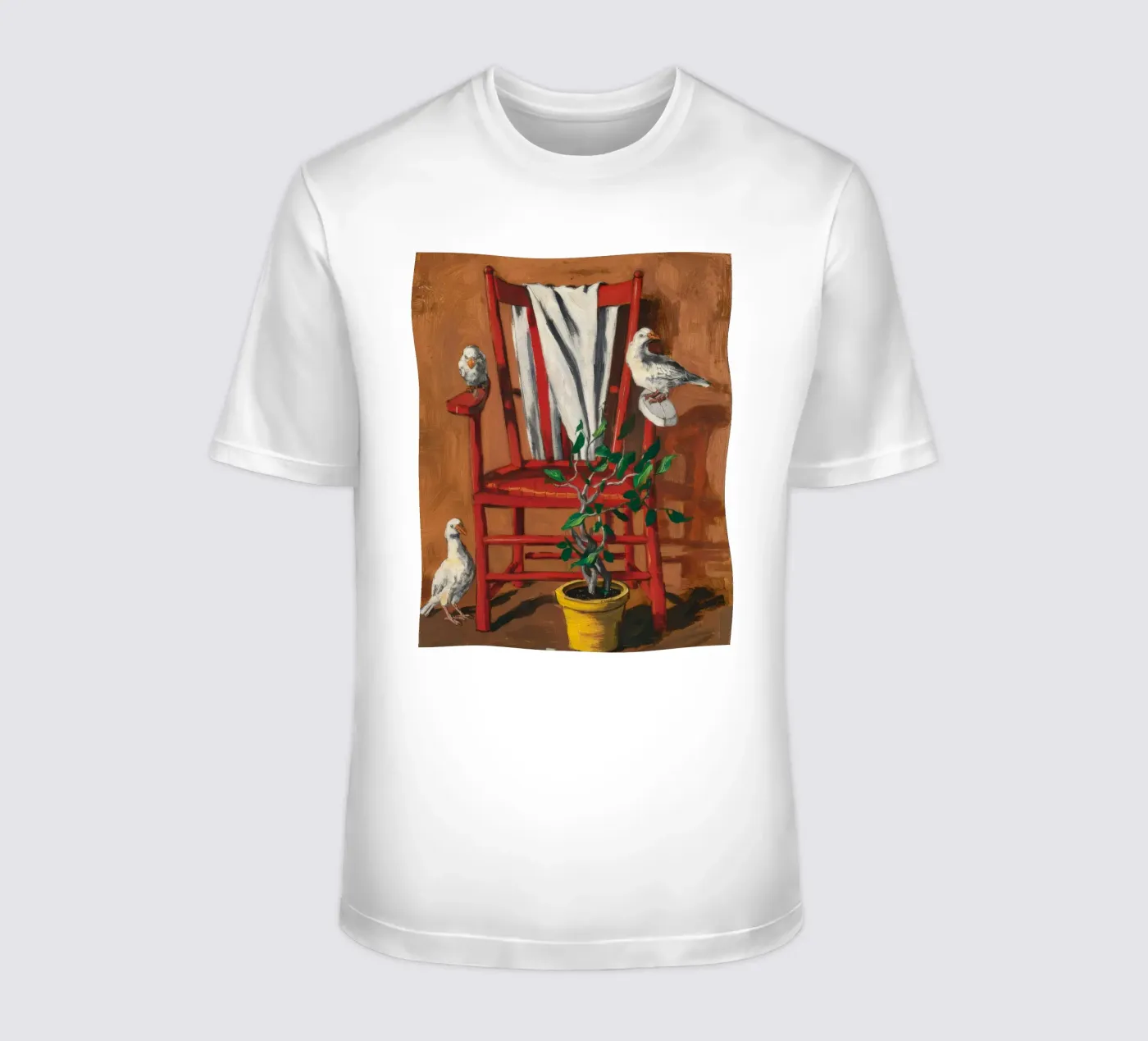 Rustic Perch t-shirt da Ebony Carpenter