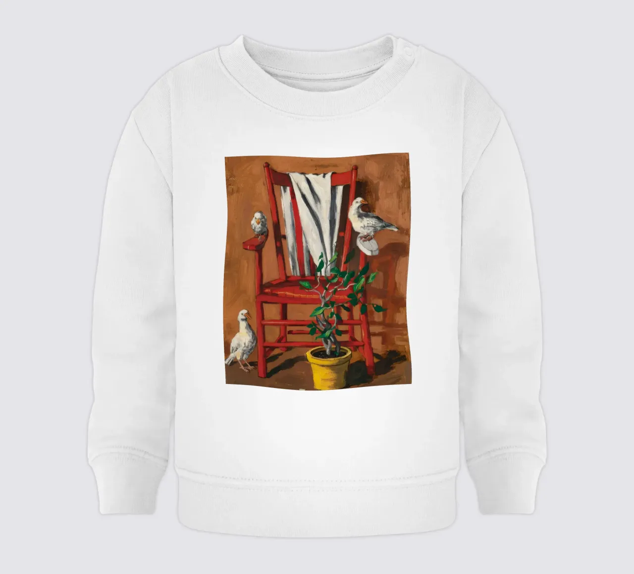 Trespolo rustico felpa neonato da Ebony Carpenter