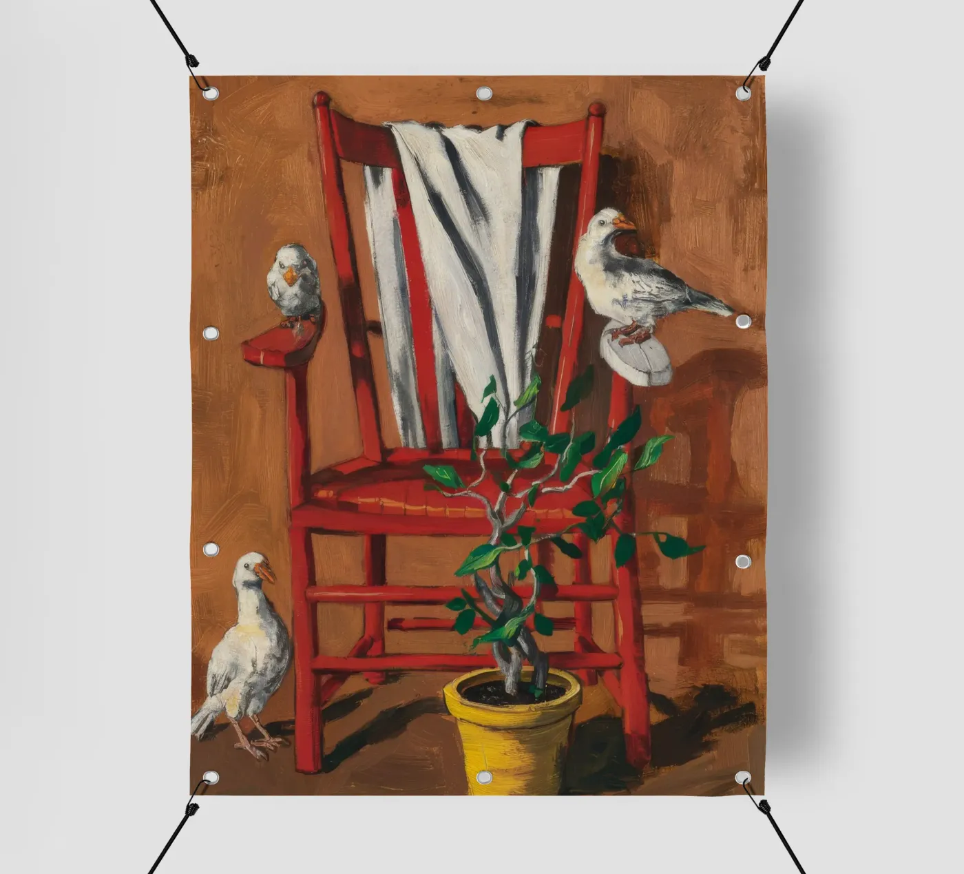 Rustic Perch pvc cover by Ebony Carpenter