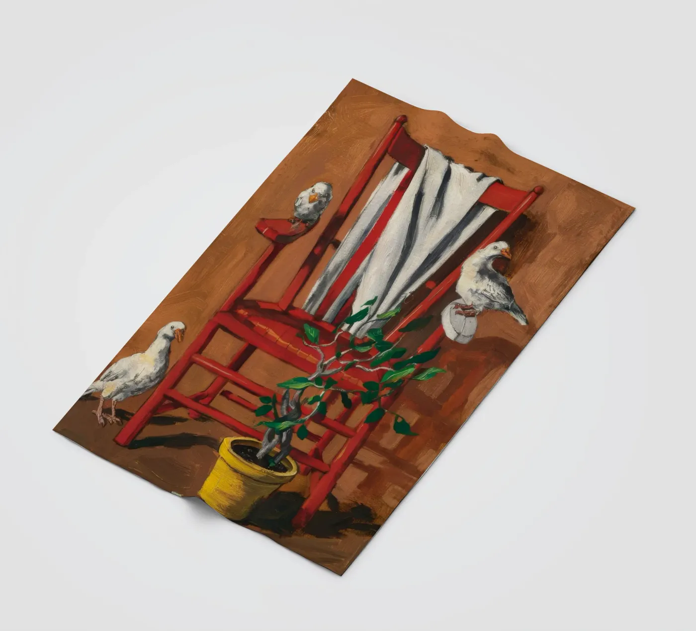 Rustic Perch fleecedeken van Ebony Carpenter