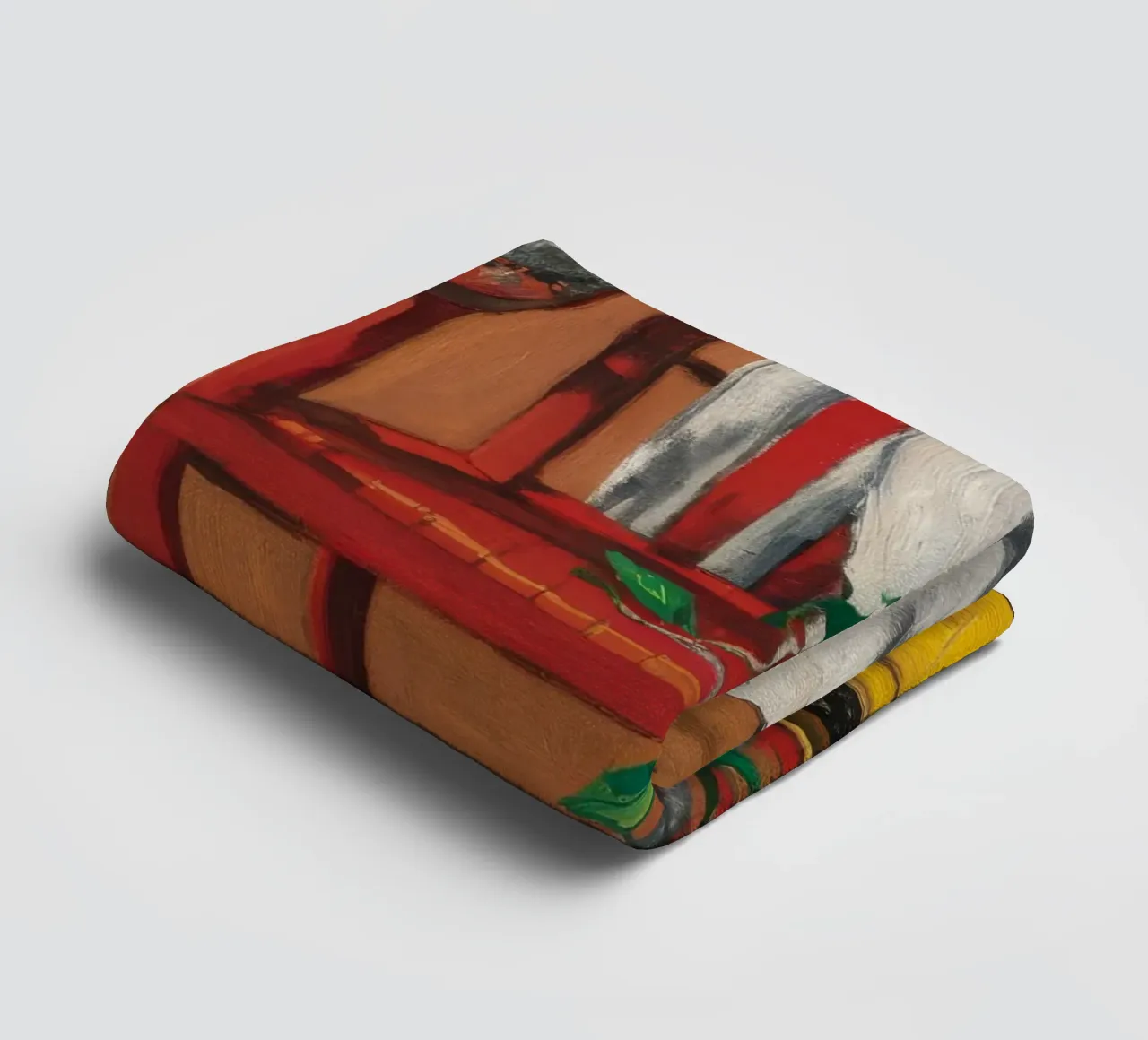 Trespolo rustico asciugamano da bagno da Ebony Carpenter