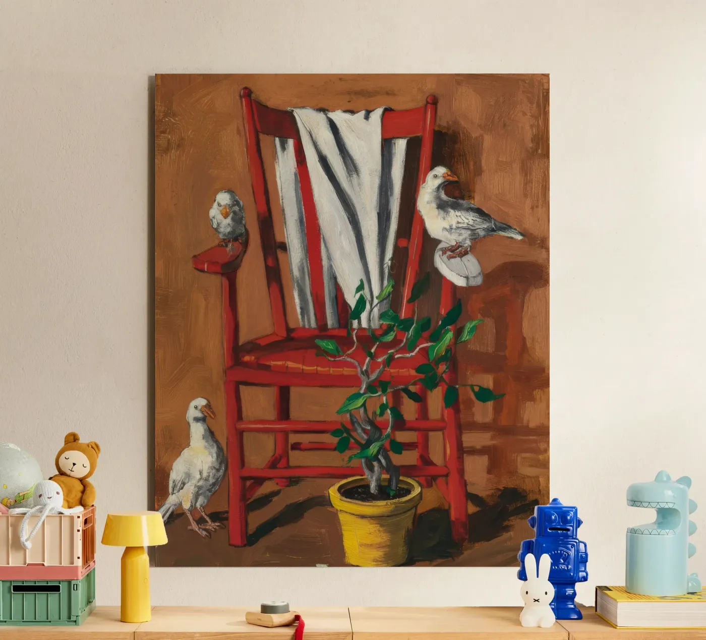 Rustic Perch forex plate by Ebony Carpenter