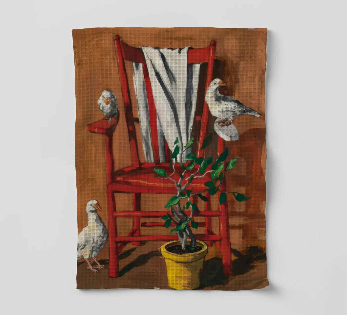 Rustic Perch torchon de Ebony Carpenter