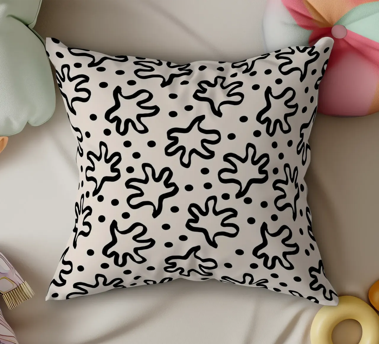 Pattern Love No 127 cuscino da treechild