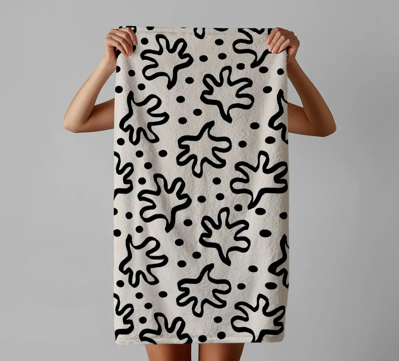 Pattern Love No 127 asciugamano da bagno da treechild