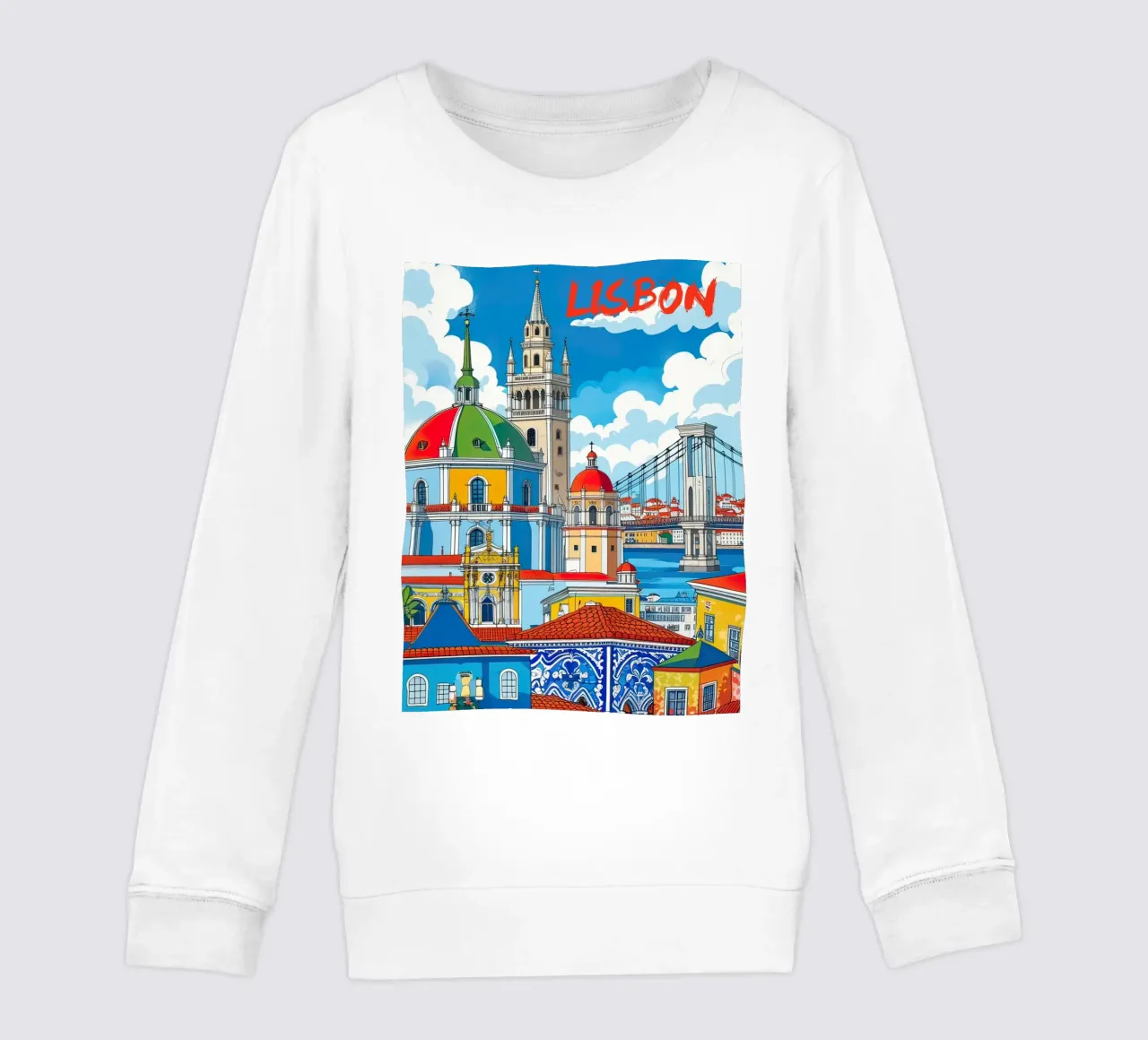 Lisbona felpa bambino da ARTVI-SHOP