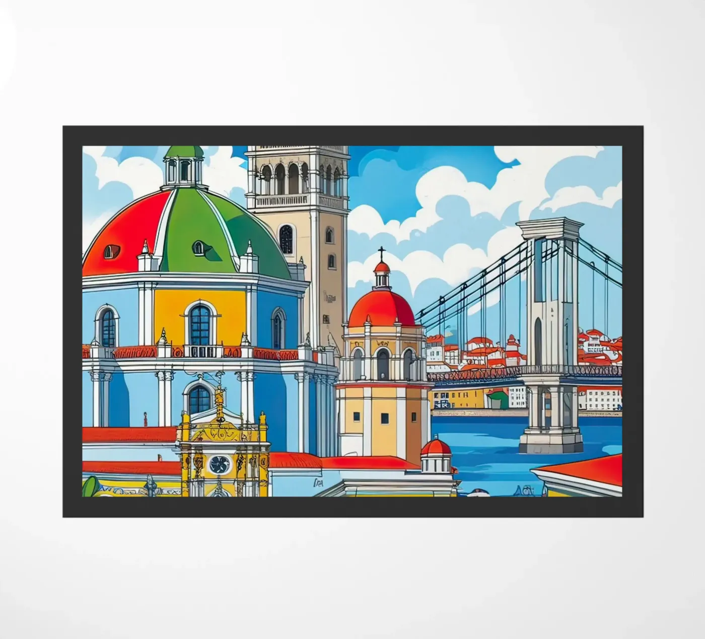 Lisbona zerbino da 🎁 NOBELART