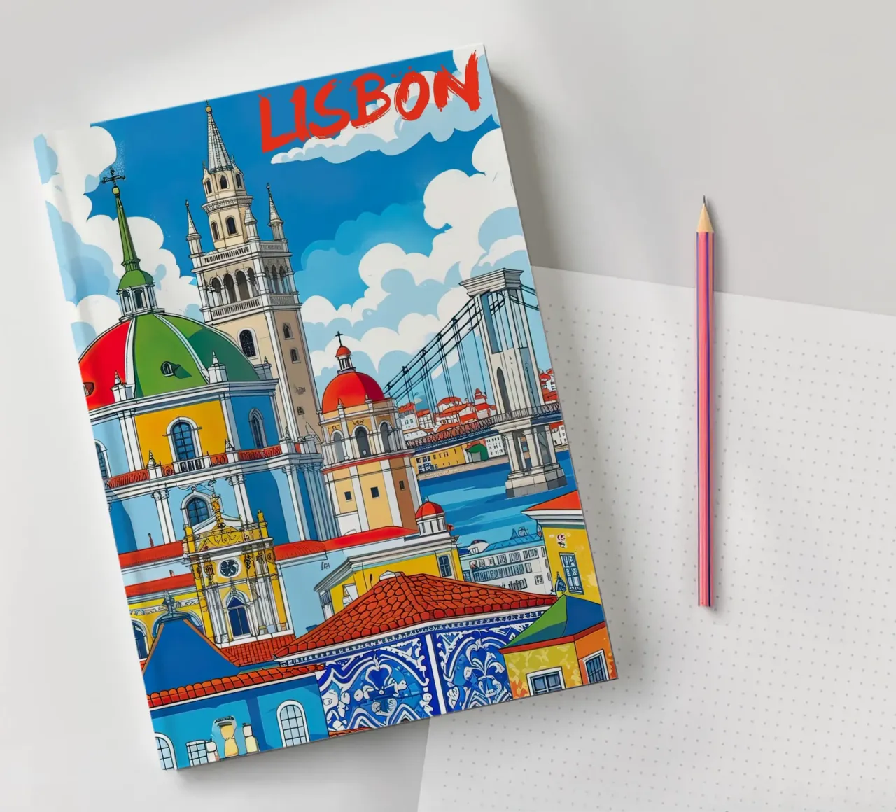 Lisbon notebook by 🎁 ARTVI-SHOP