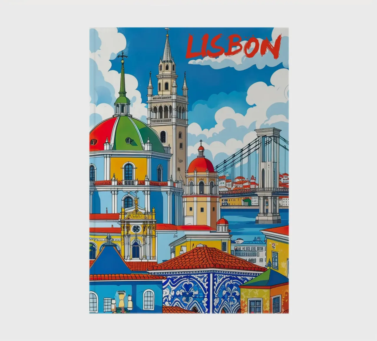 Lisbon notebook by 🎁 ARTVI-SHOP