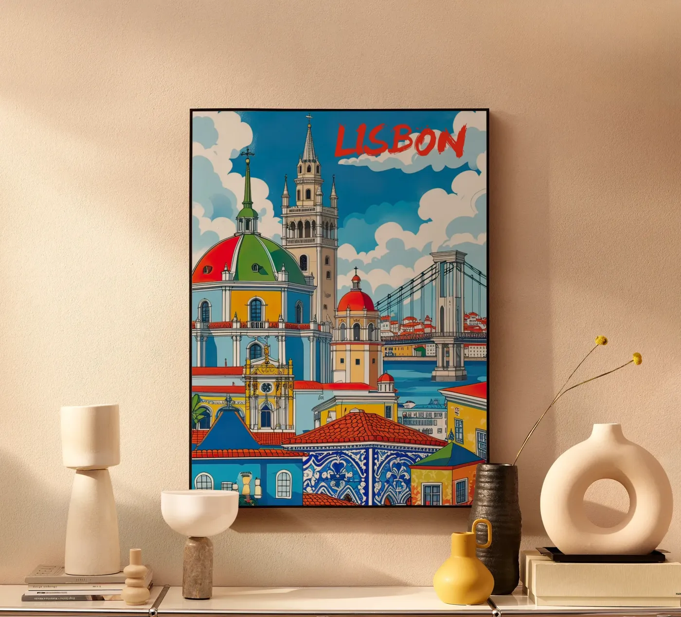 Lisbona alluminio dibond da 🎁 NOBELART