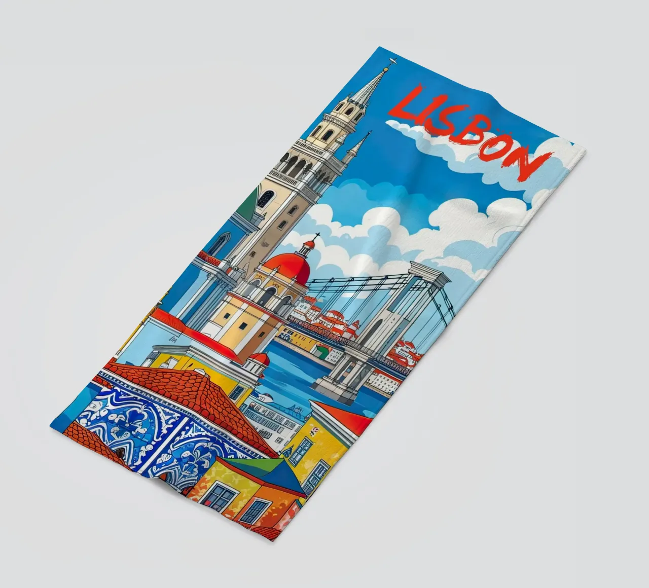 Lisbona telo mare da 🎁 NOBELART