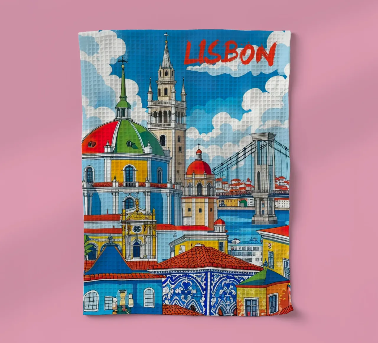 Lisbona canovaccio da cucina da ARTVI-SHOP